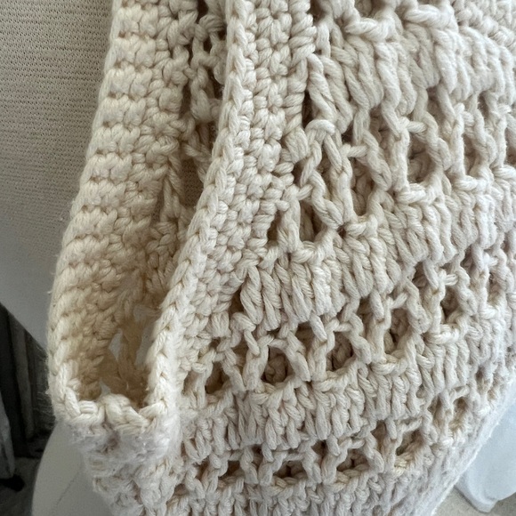 Tabitha by Anthropologie Cream Crochet Sleeveless Dress - Picture 8 of 10